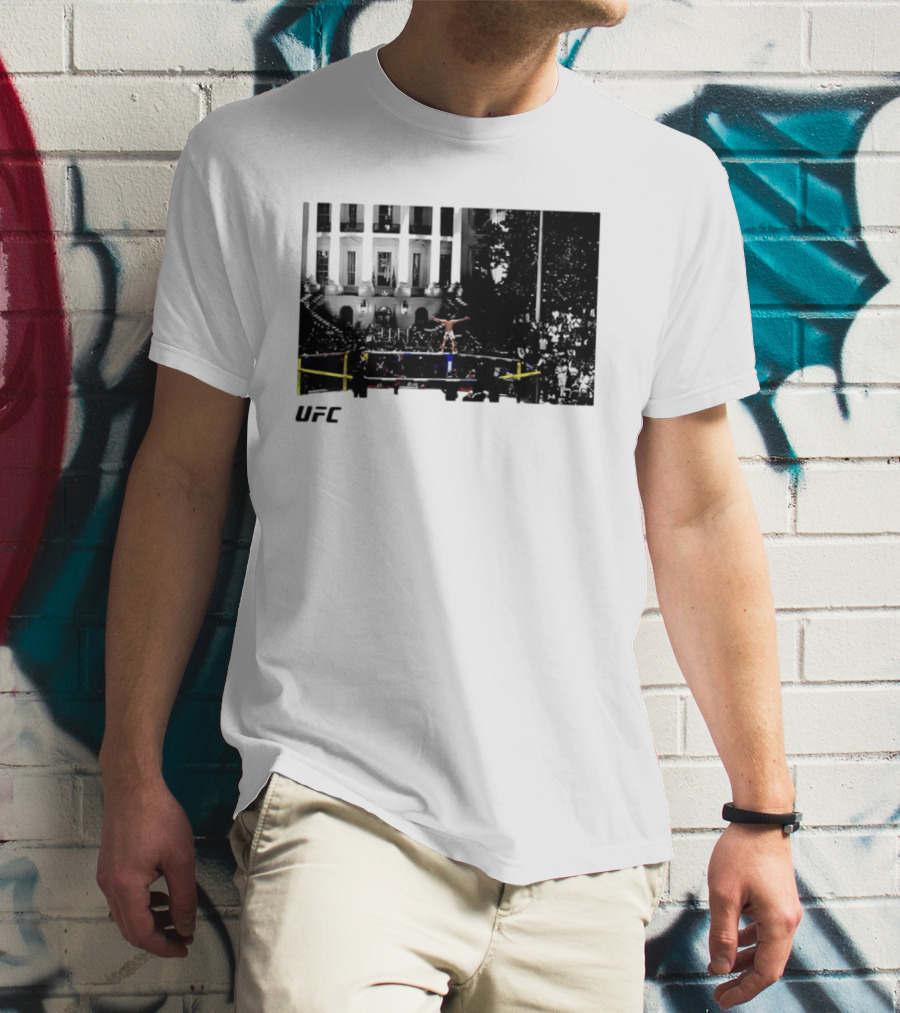 UFC Diego Lopes Freedom 250 Victory Iconic Octagon Celebration T-Shirt
