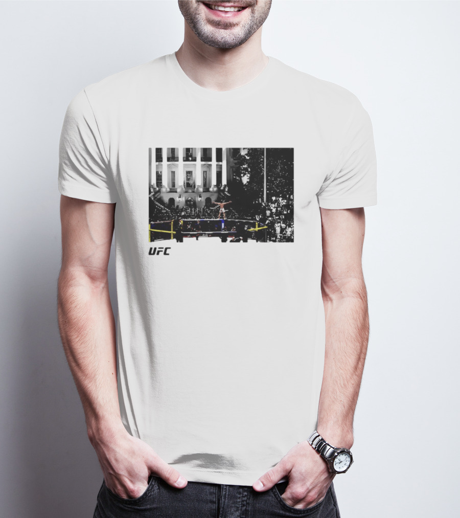 UFC Diego Lopes Freedom 250 Victory Iconic Octagon Celebration T-Shirt