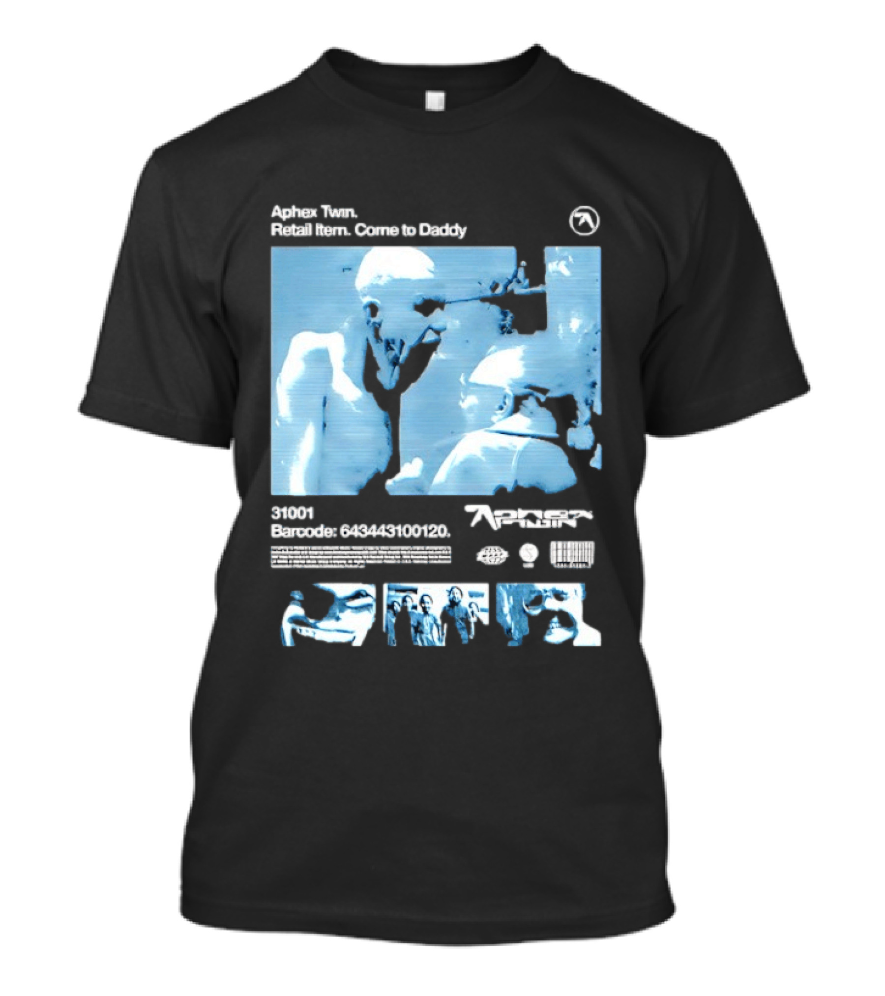 Aphex Twin Richard D James Come To Daddy 31001 Barcode 636461308120 T-Shirt