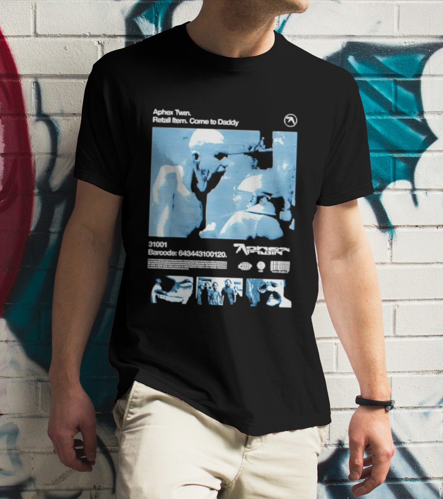 Aphex Twin Richard D James Come To Daddy 31001 Barcode 636461308120 T-Shirt