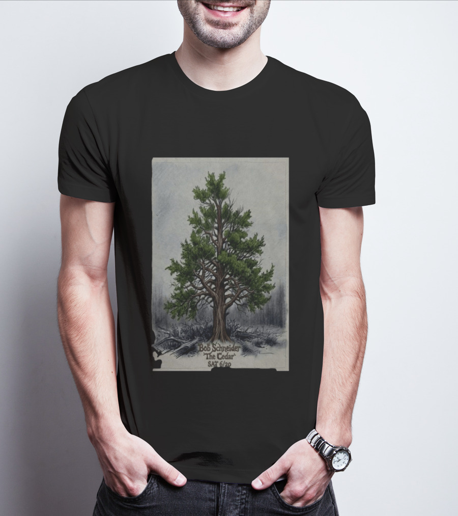 Bob Schneider The Cedar Sat 6/20 Minneapolis Concert T-Shirt