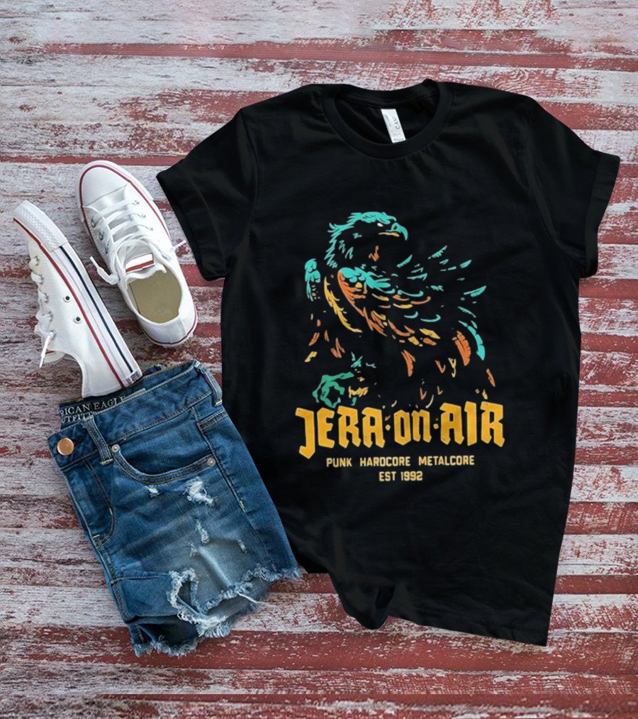 Jera On Air Punk Hardcore Metalcore Eagle Est 1992 T-Shirt