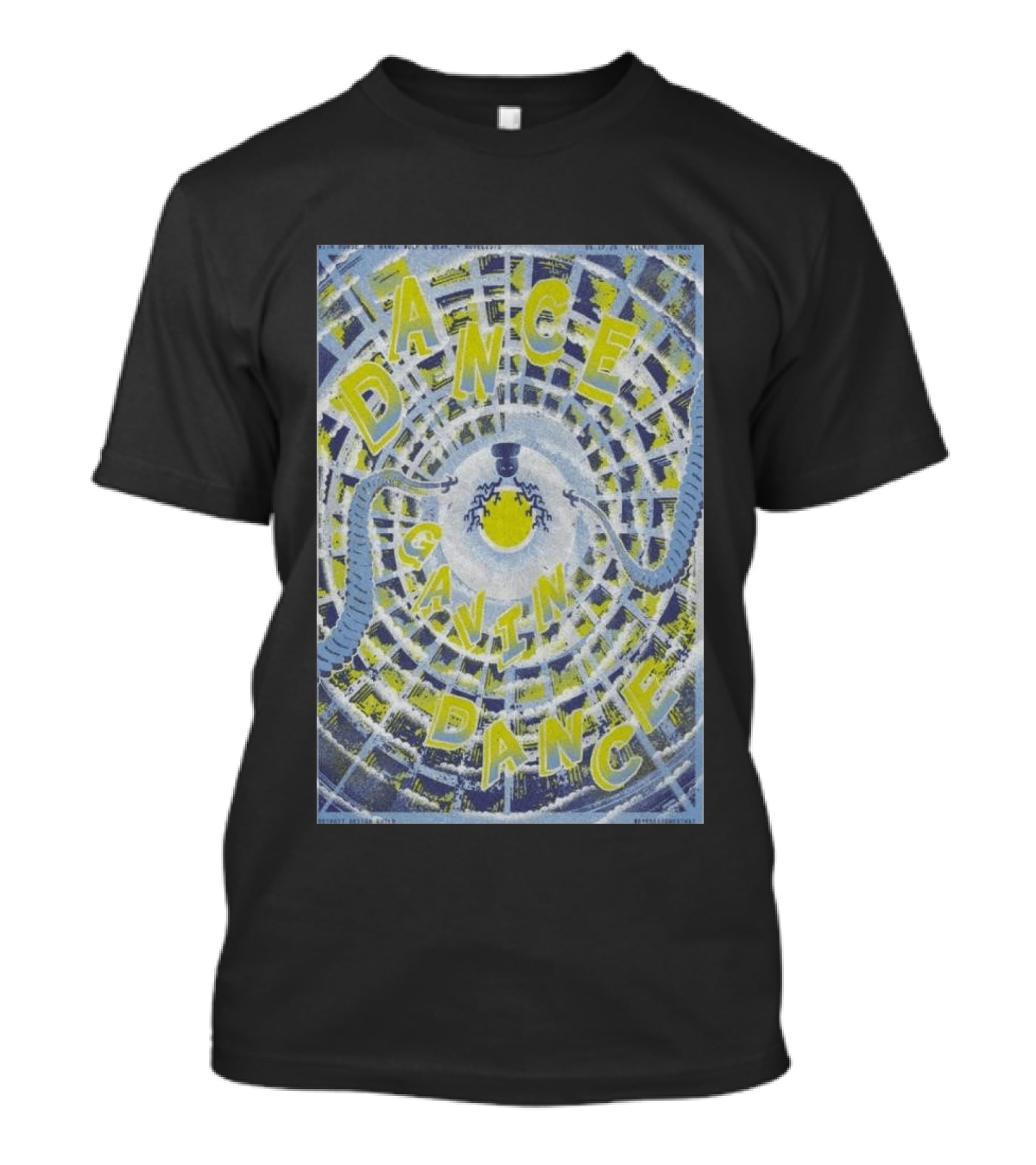 Dance Gavin Dance The Fillmore June 17 2026 Bennett Atelier Wormevil Creations Spiral T-Shirt