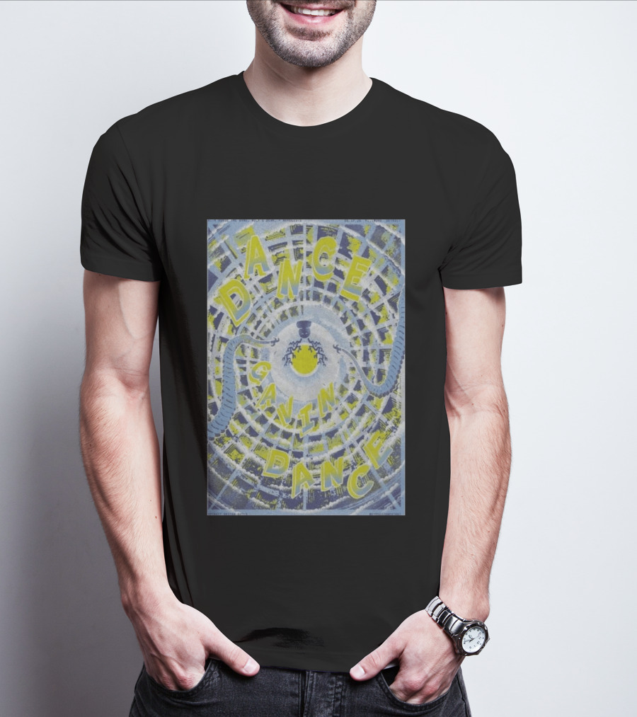 Dance Gavin Dance The Fillmore June 17 2026 Bennett Atelier Wormevil Creations Spiral T-Shirt