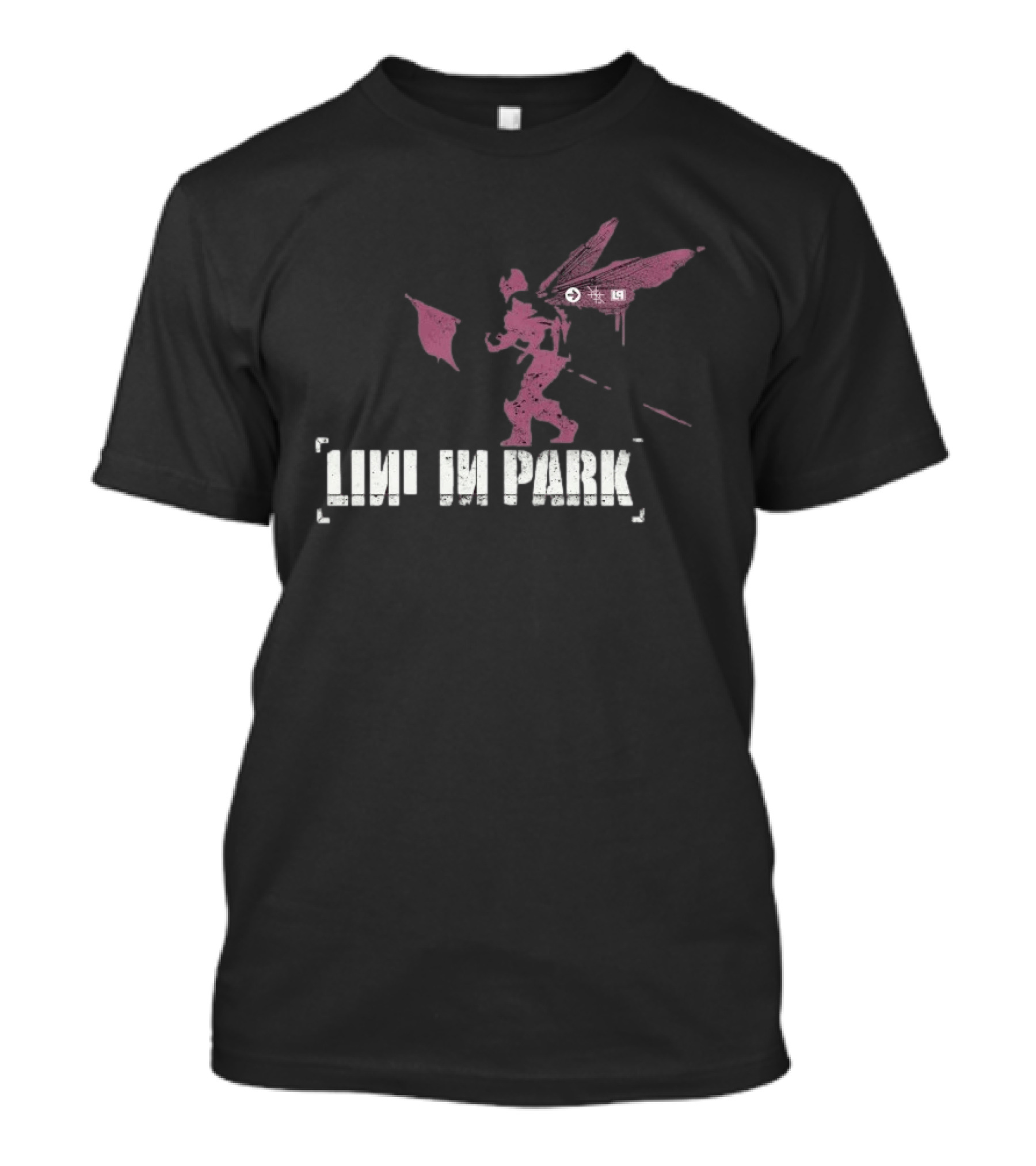 Linkin Park Hybrid Theory Street Soldier Winged Figure T-Shirt