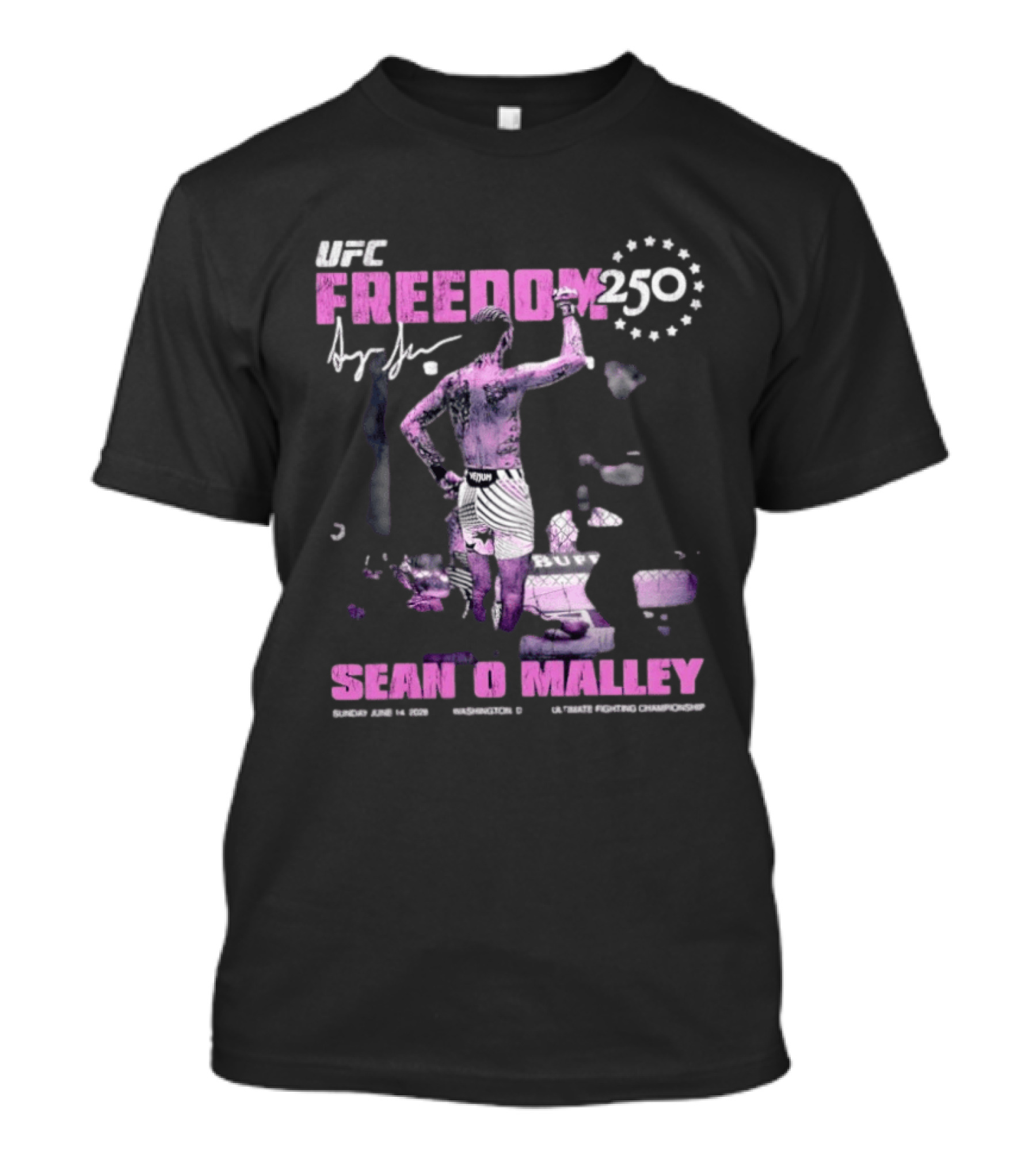 UFC Freedom 250 Sean O'Malley Signature Salute T-Shirt