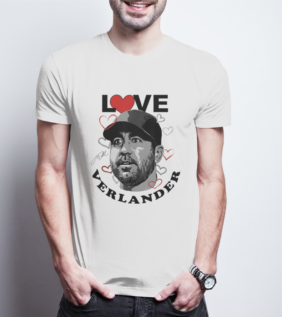 Love Heart Verlander T-Shirt