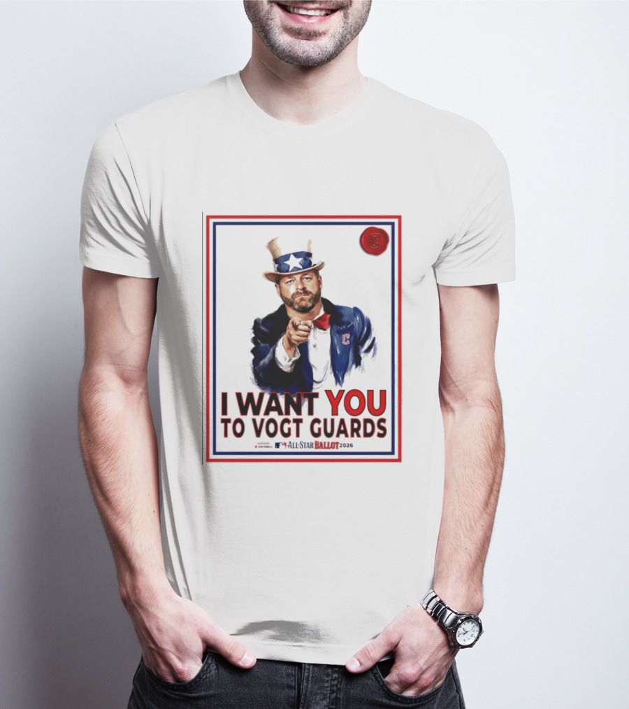 I Want You To Vogt Guards All Star Ballot 2026 T-Shirt