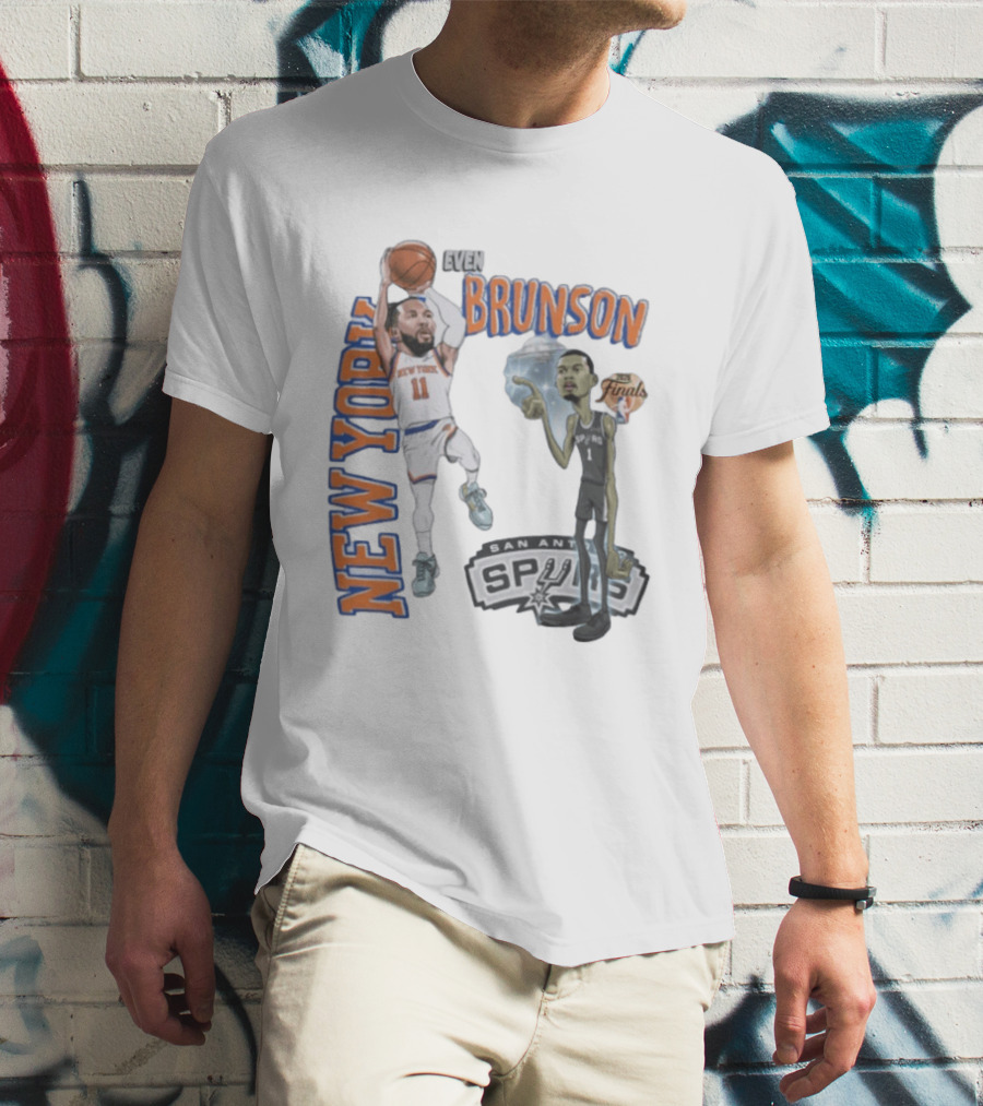 New York Even Brunson NBA Finals San Antonio Spurs T-Shirt