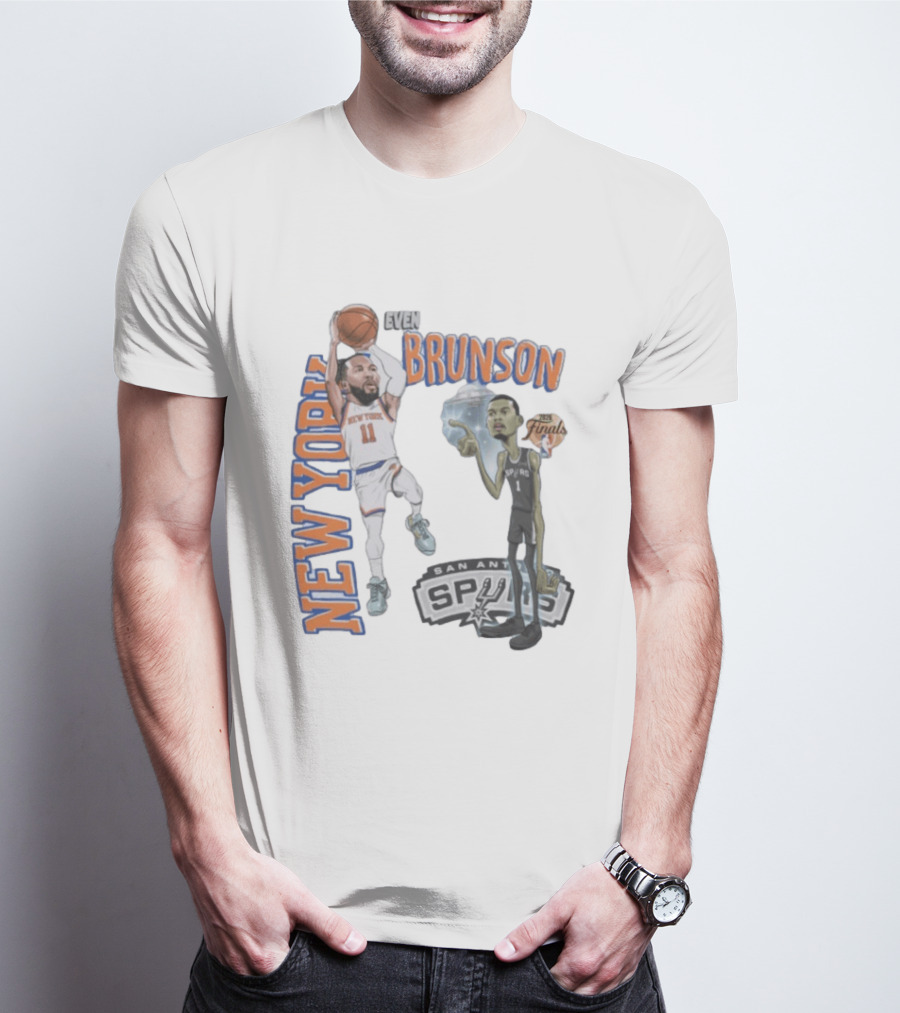 New York Even Brunson NBA Finals San Antonio Spurs T-Shirt