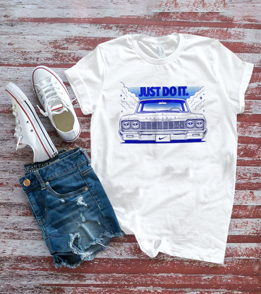 Los Angeles Chevrolet Just Do It Nike Chevy Impala T-Shirt