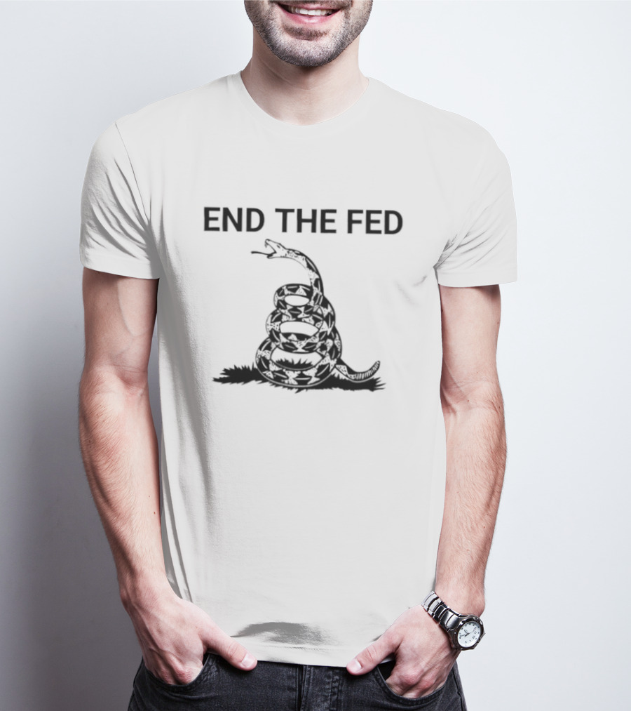 End The Fed Coiled Snake T-Shirt
