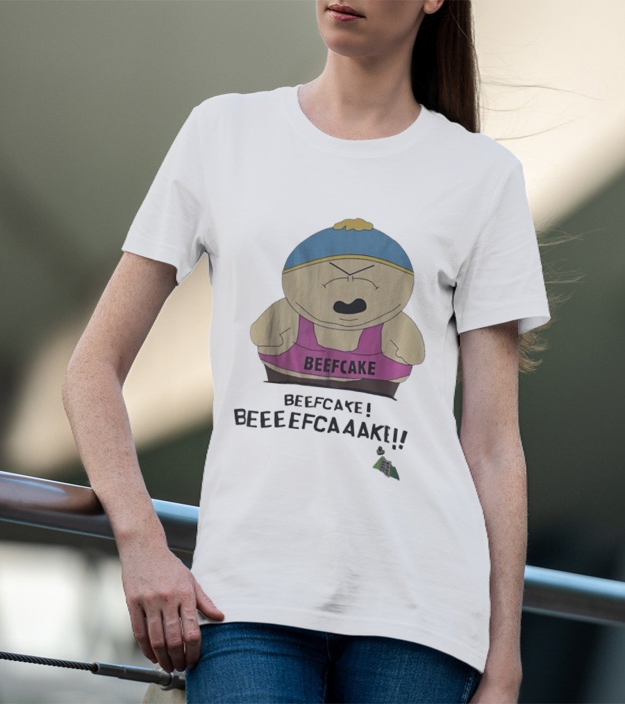 Eric Cartman South Park Beefcake Beeeefcaaake Iconic Merchandise T-Shirt