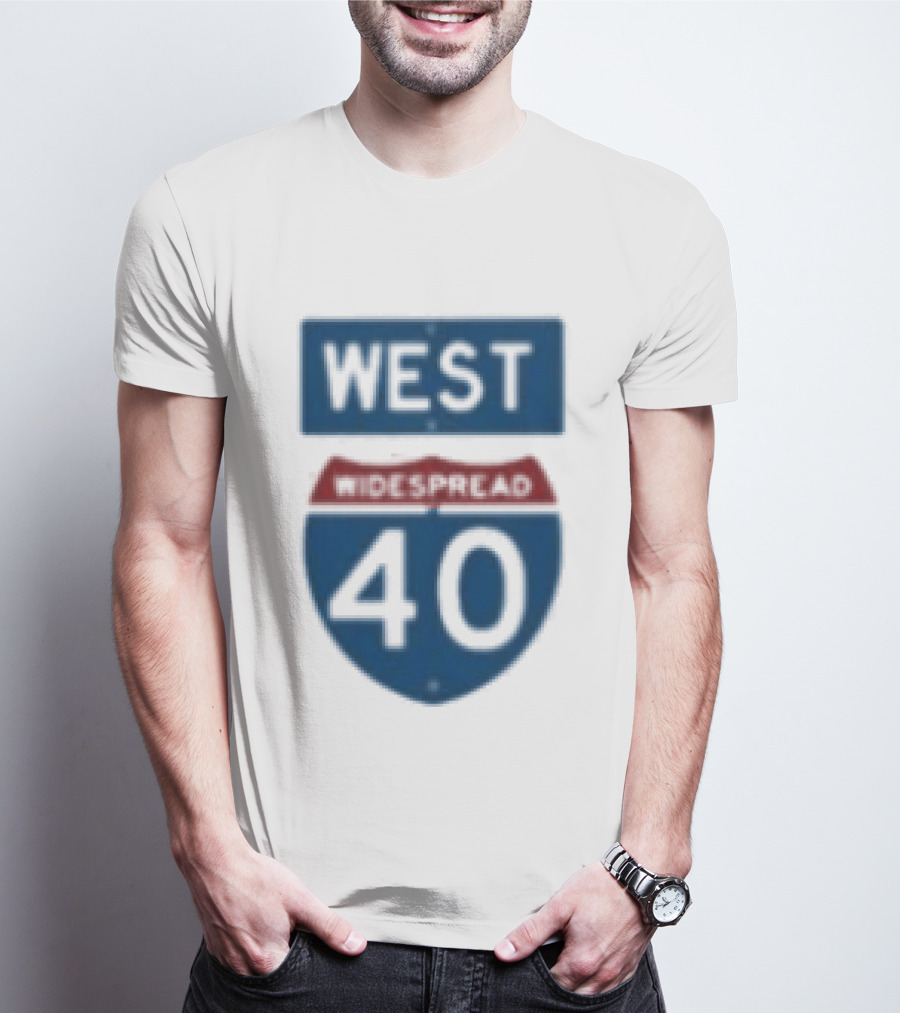 Goin' Out West Tour Summer 2026 Widespread 40 Interstate T-Shirt