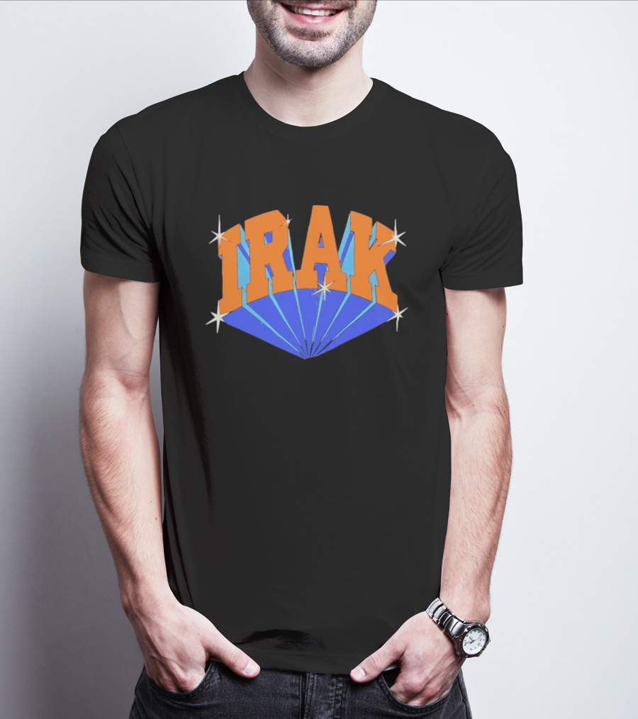 IRAK New York Knicks Basketball Team Collaboration T-Shirt