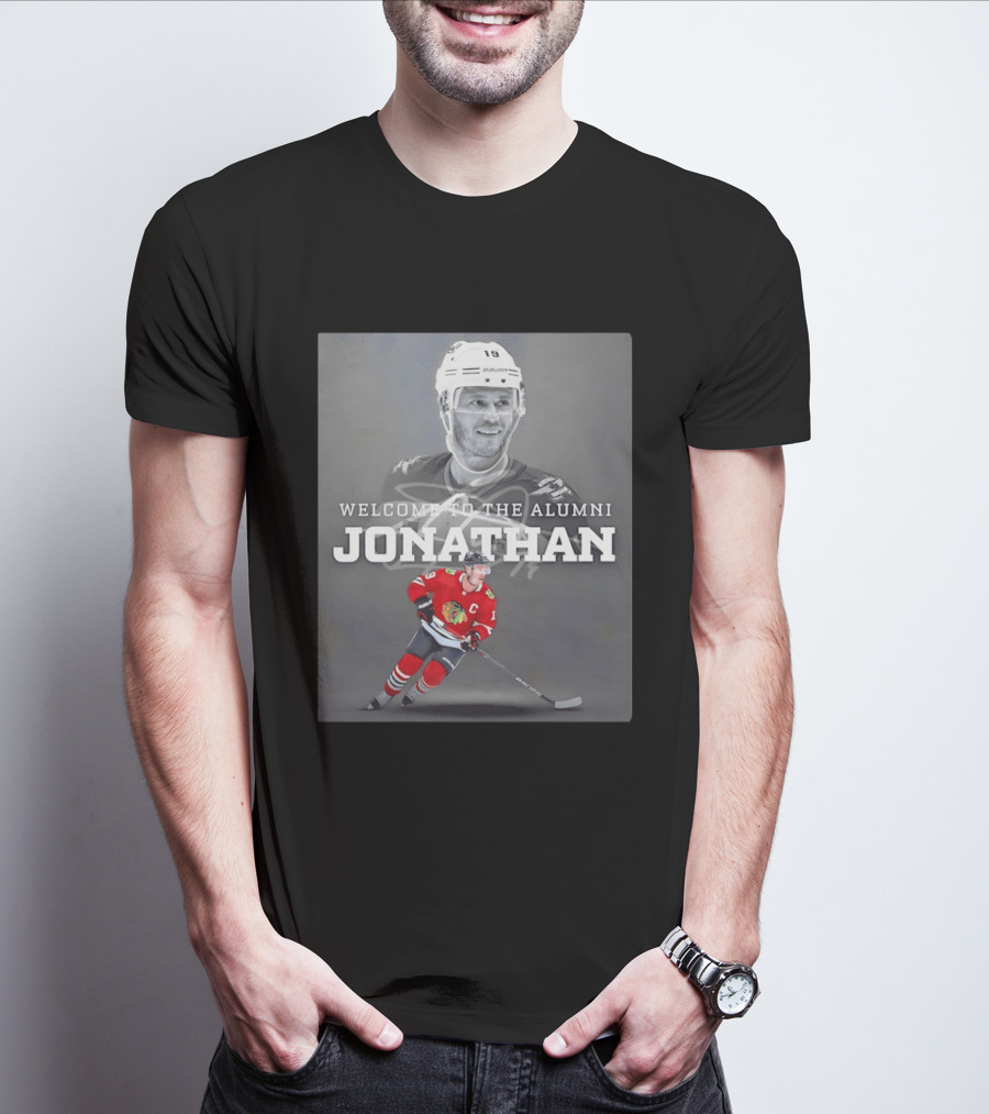 Welcome To The Alumni Jonathan Toews Chicago Hockey Legend T-Shirt