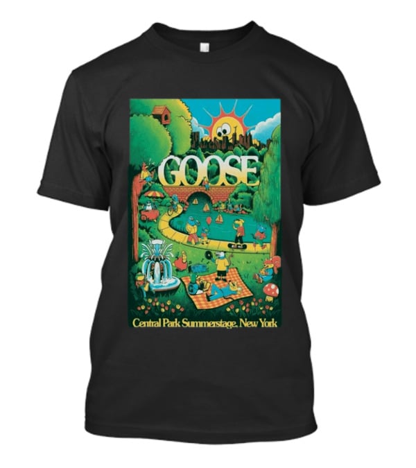 GOOSE Central Park Summerstage New York Jun 21 2026 T-Shirt
