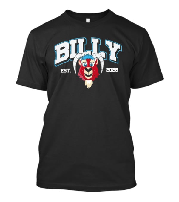 Billy New Mexico Goatheads Hockey Est 2026 T-Shirt