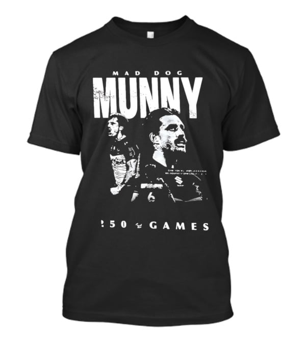 MAD DOG MUNNY 250 Games Melbourne Storm 2026 Cameron Munster T-Shirt