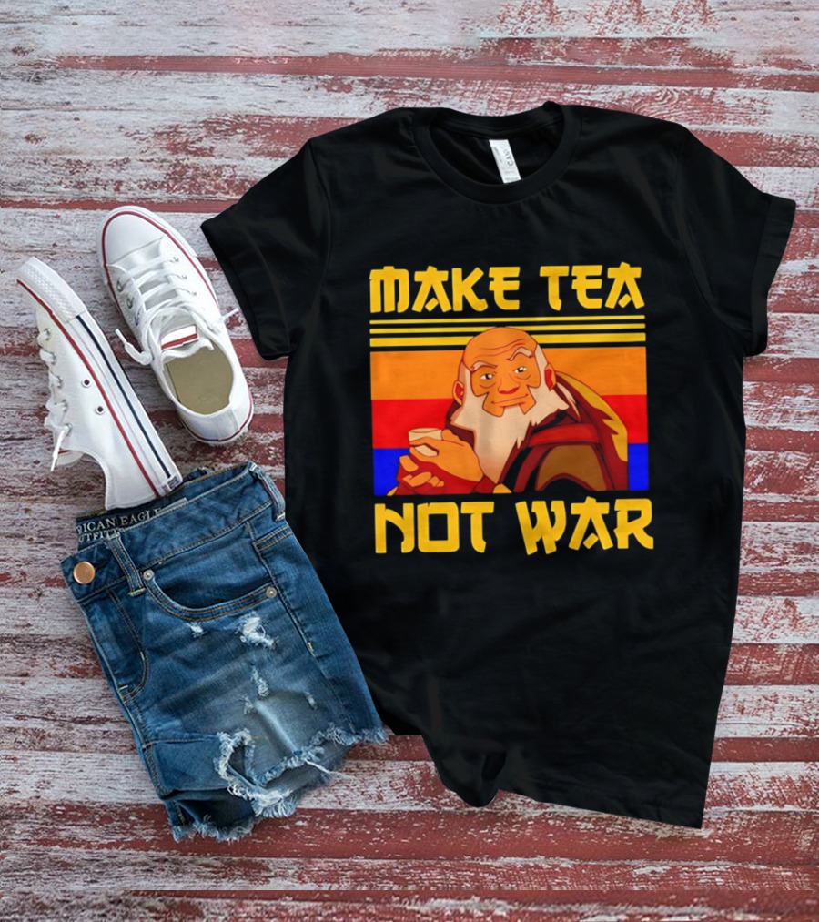 Make Tea Not War Uncle T-Shirt