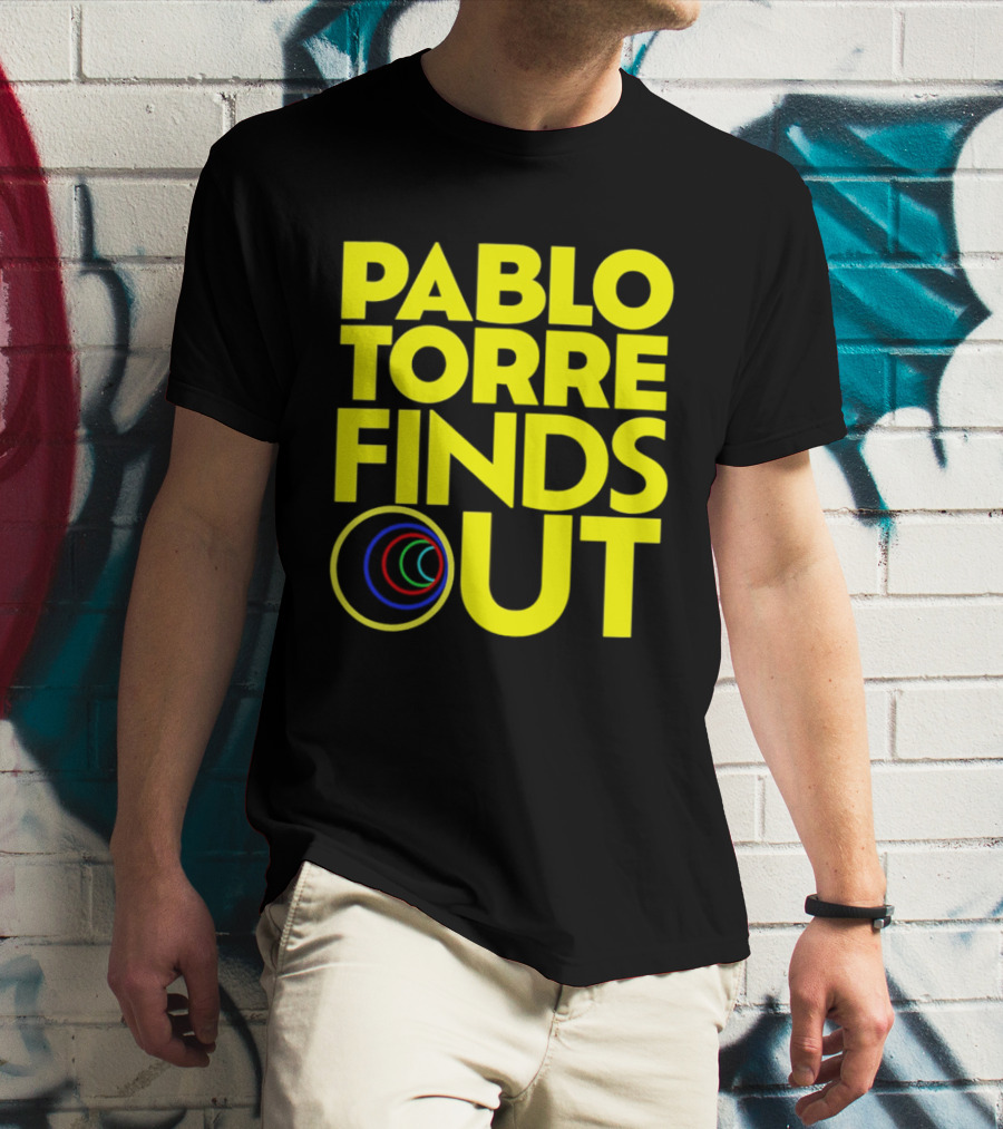 Pablo Torre Finds Out Podcast Sports Media Circles T-Shirt