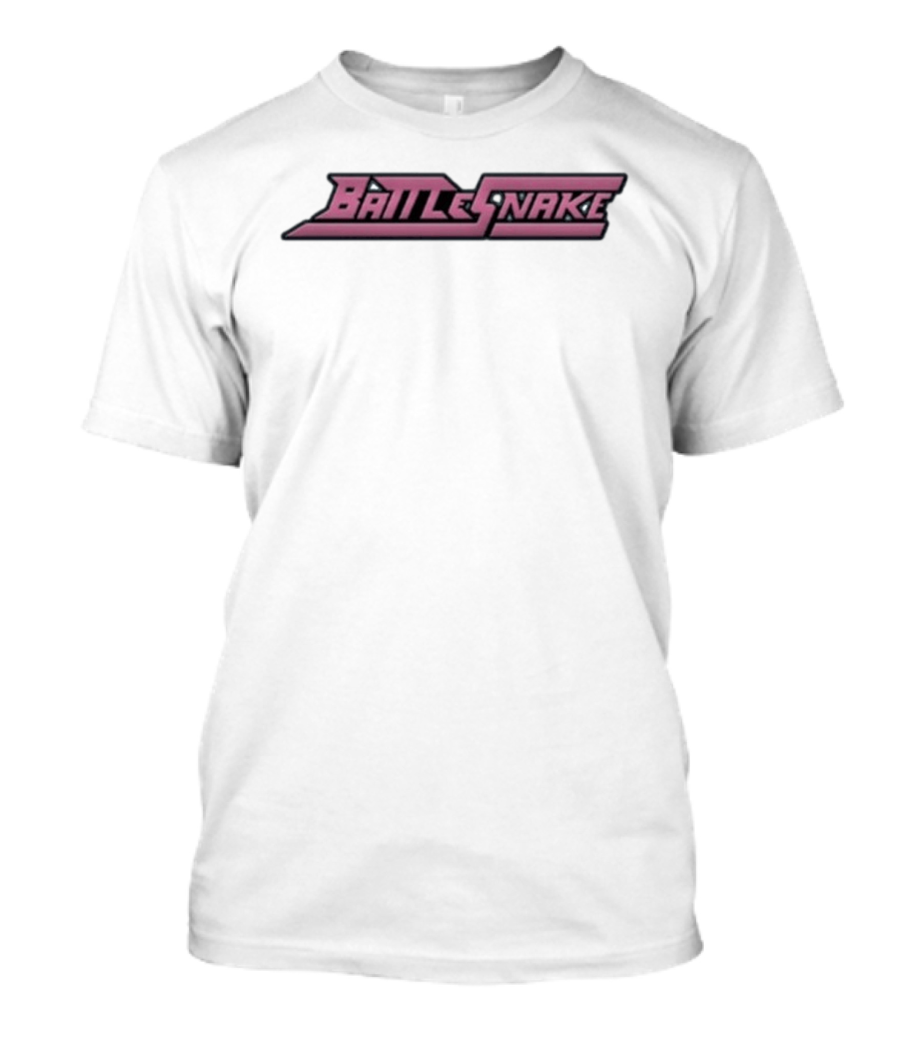 Battlesnake Pink Retro Gaming Style Font T-Shirt