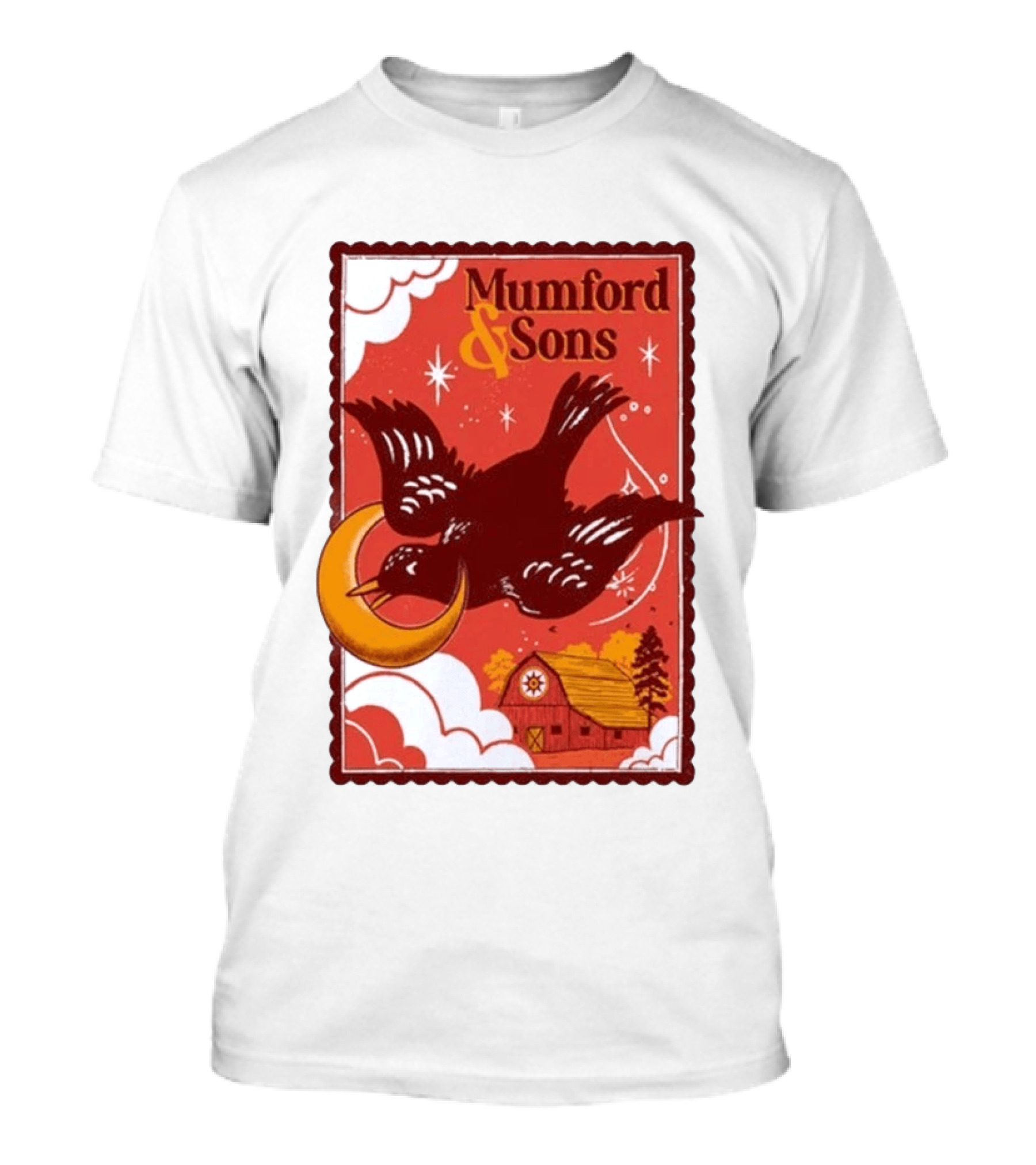 Mumford And Sons Concert June 20 2026 Hershey PA Barn And Bird T-Shirt