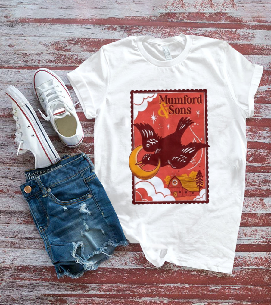 Mumford And Sons Concert June 20 2026 Hershey PA Barn And Bird T-Shirt