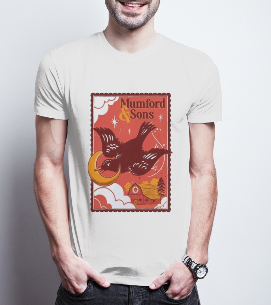 Mumford And Sons Concert June 20 2026 Hershey PA Barn And Bird T-Shirt