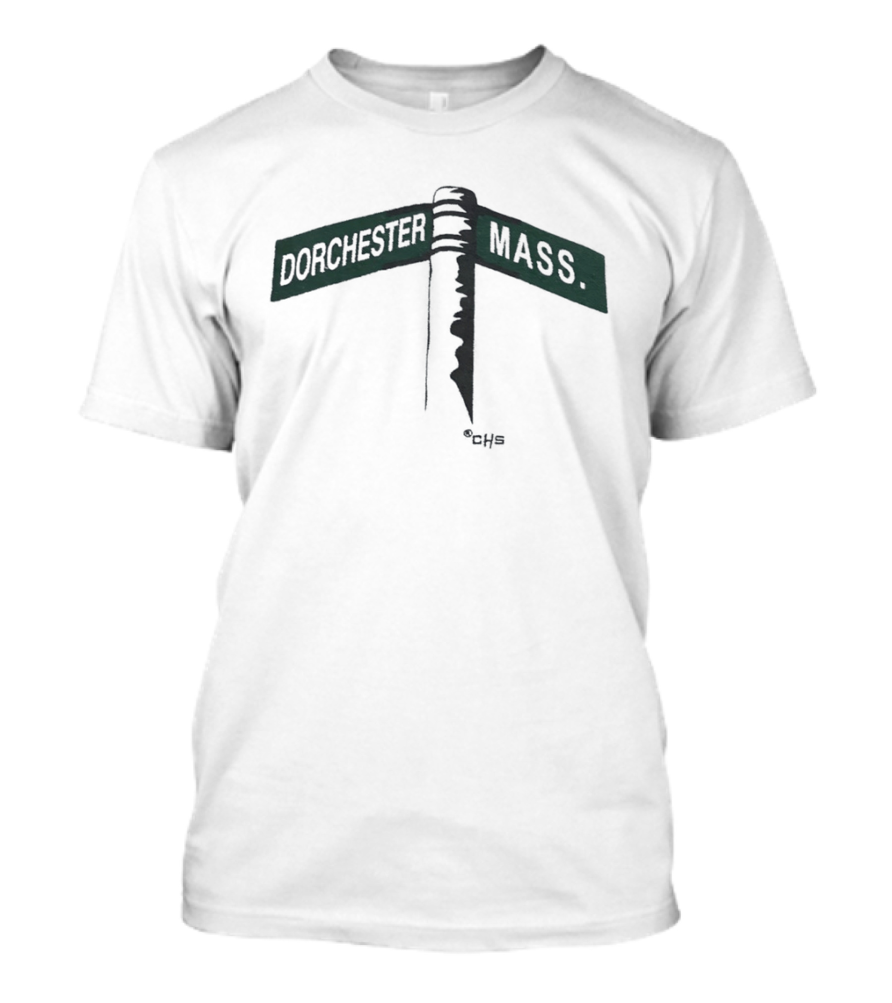 Dorchester Mass Street Sign Key T-Shirt