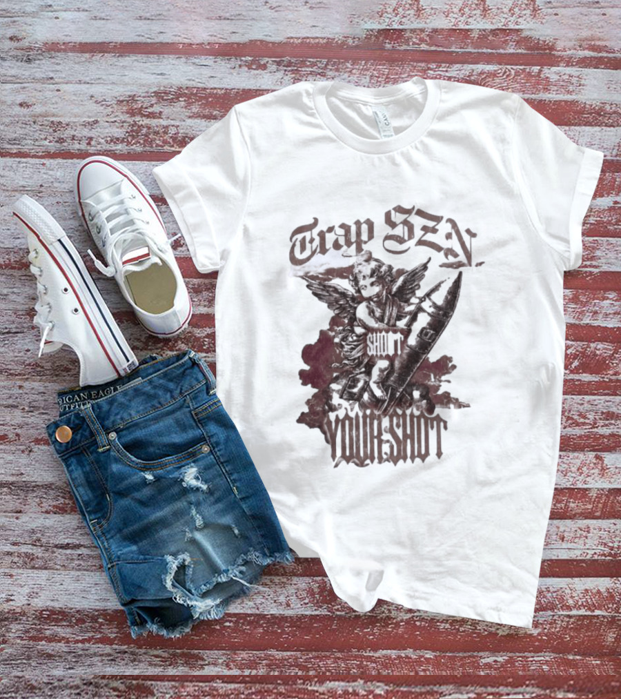 Trap Szn Cupid Shot Rocket Aesthetic T-Shirt