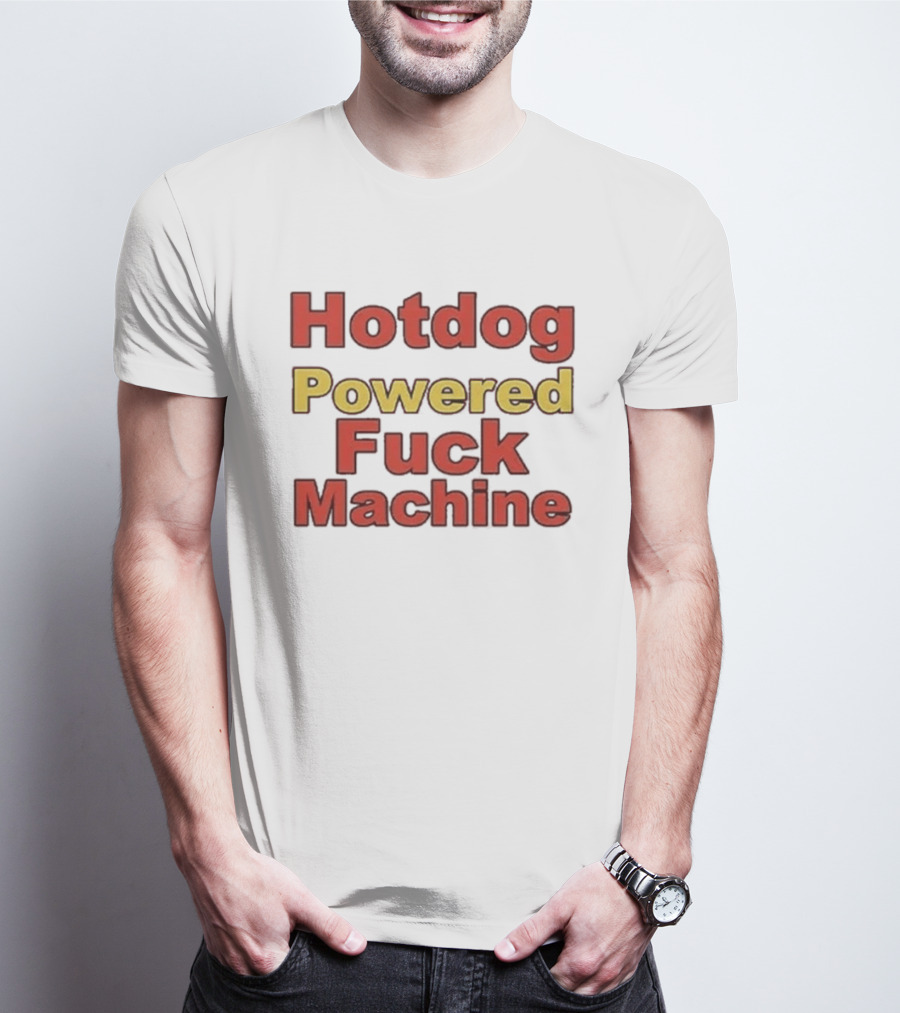 Hotdog Powered Machine T-Shirt
