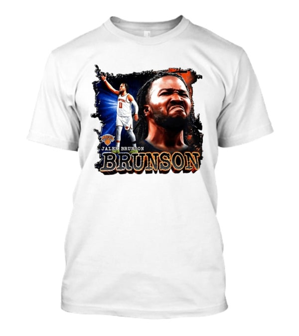 Jalen Brunson New York Knicks NBA Basketball Player Brunson Knicks T-Shirt