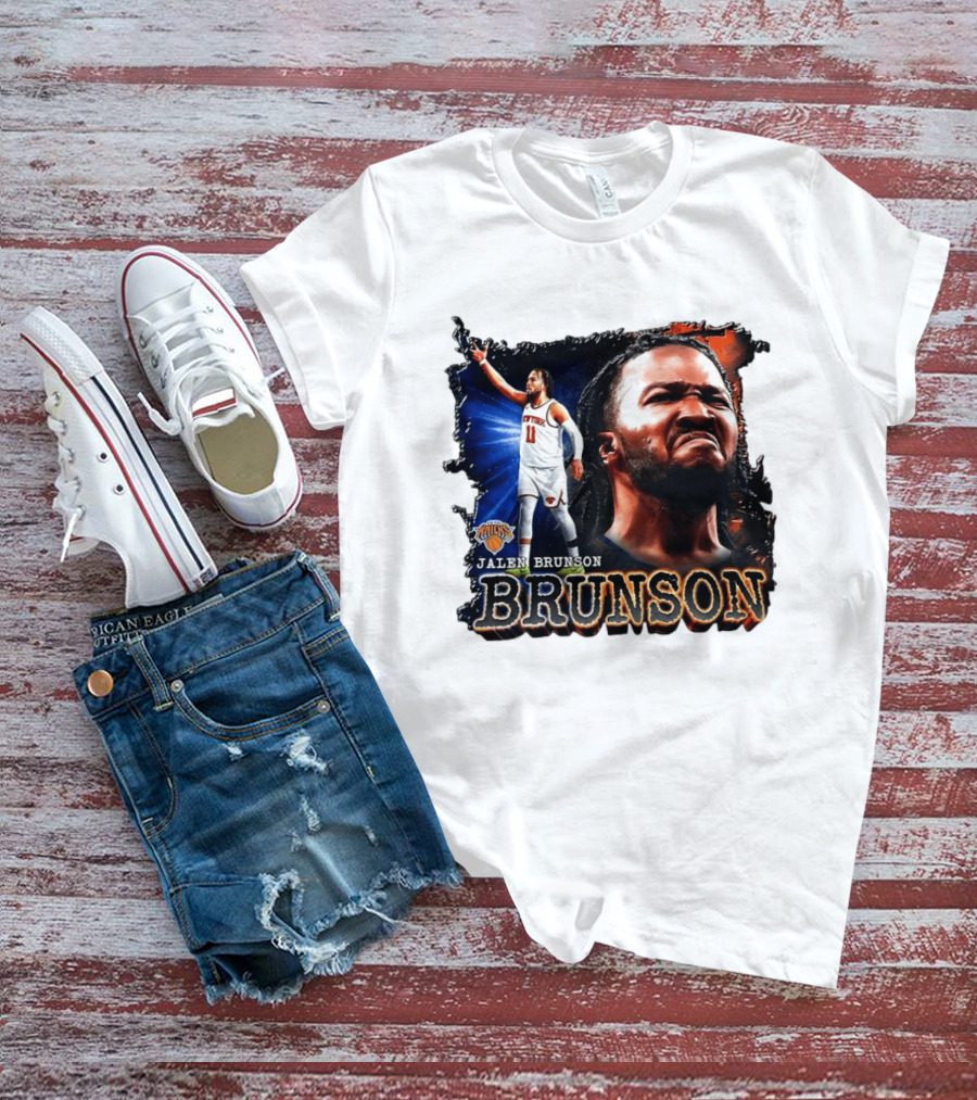 Jalen Brunson New York Knicks NBA Basketball Player Brunson Knicks T-Shirt