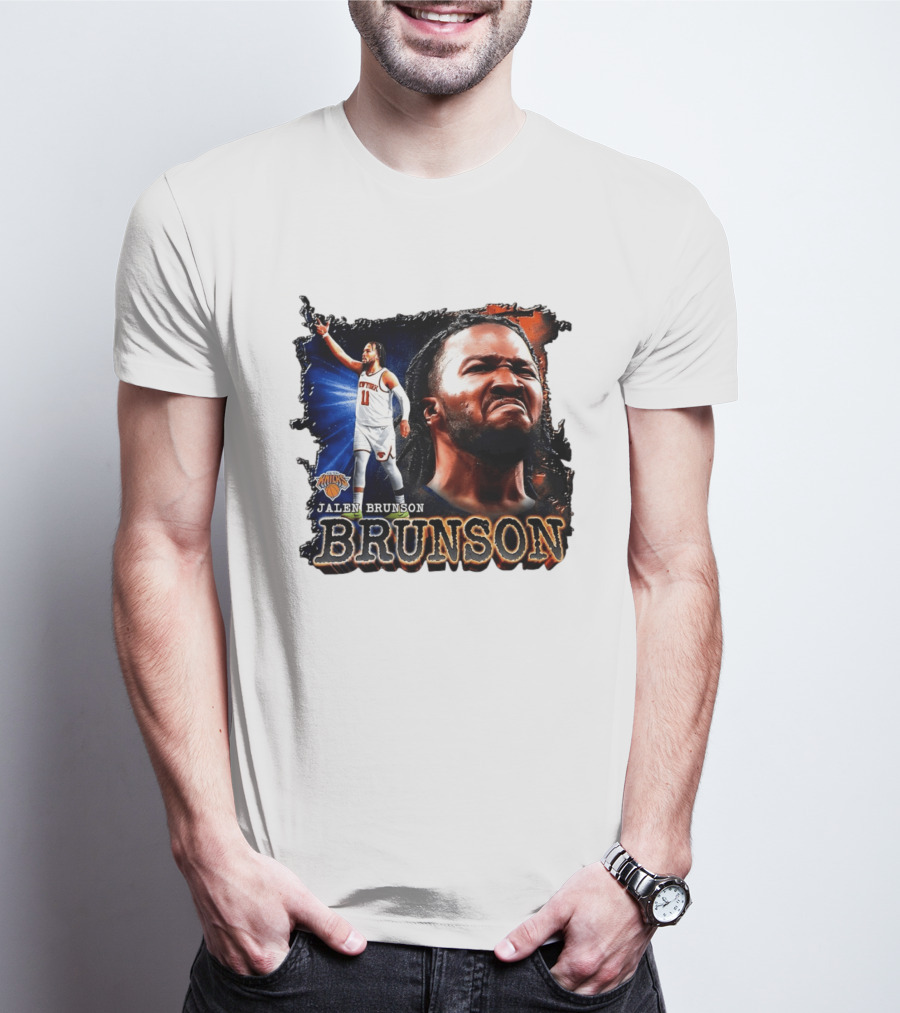 Jalen Brunson New York Knicks NBA Basketball Player Brunson Knicks T-Shirt