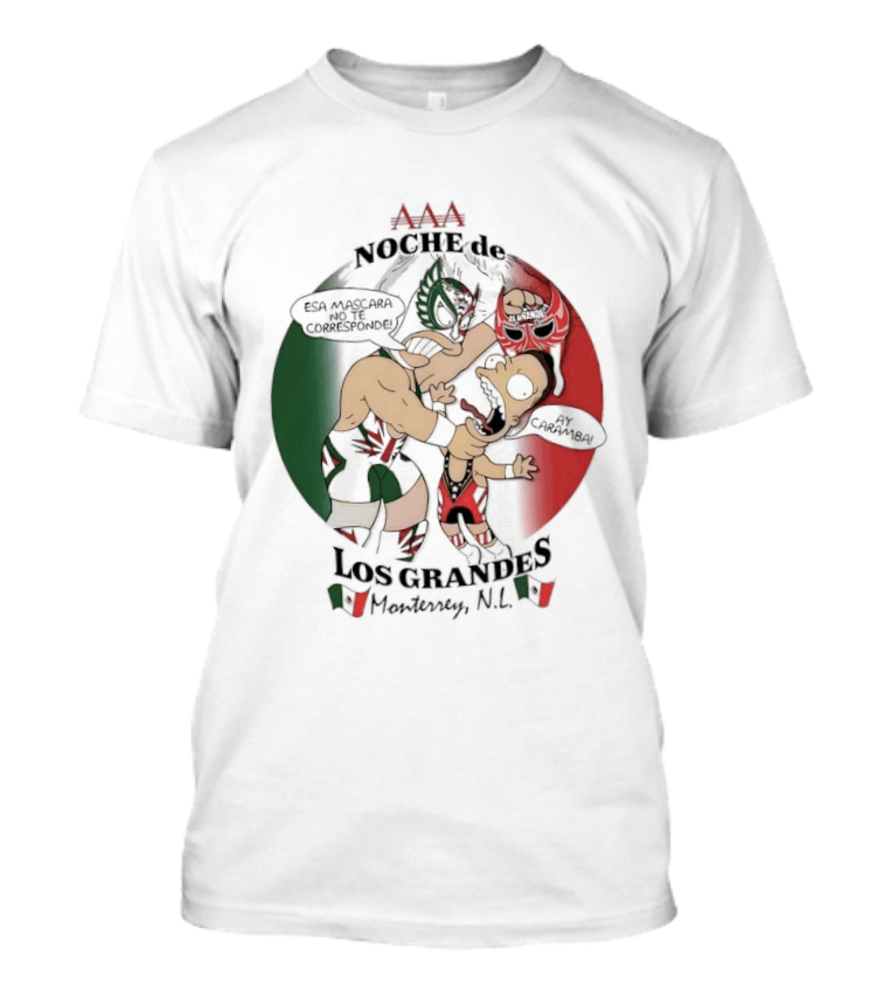 Grande Noche Vs Los Grandes Noreste Monterrey NL T-Shirt
