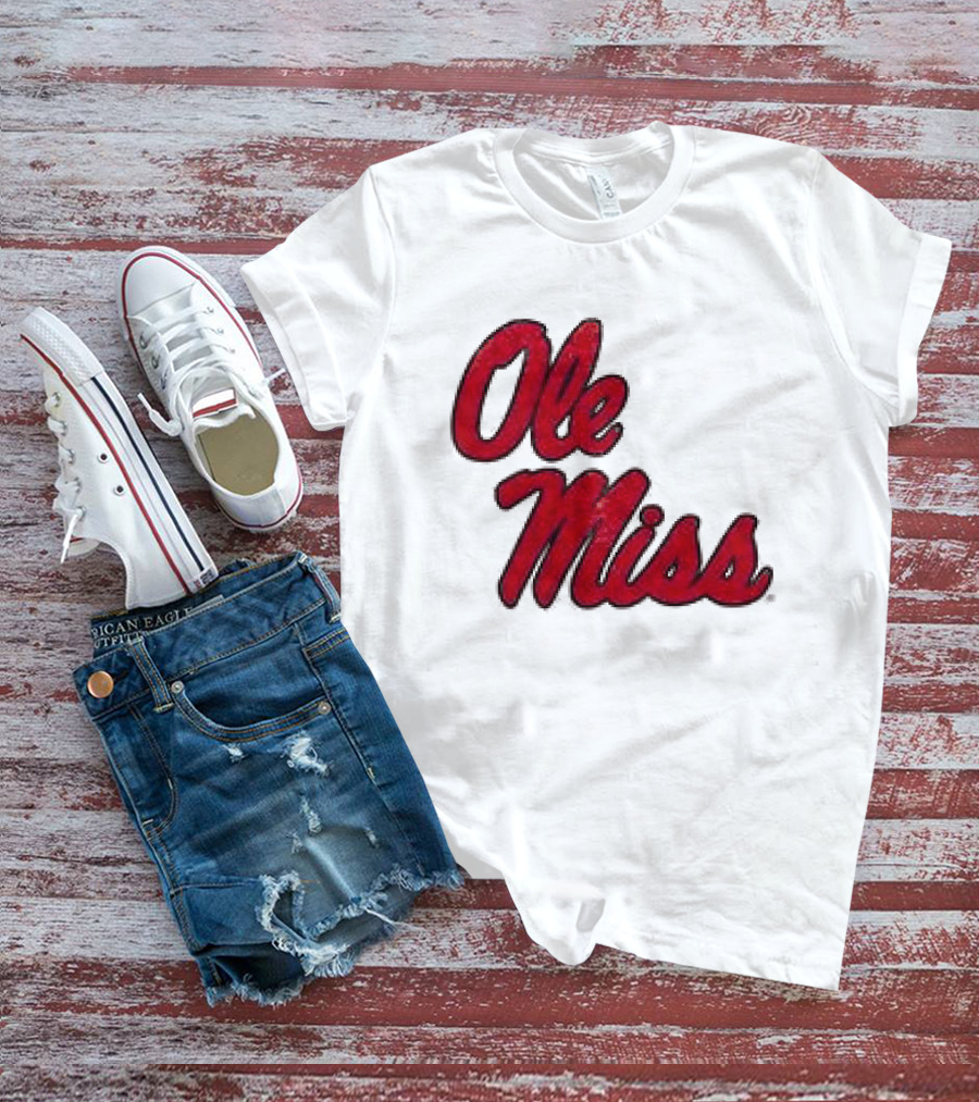 Grateful Dead Ole Miss Rebels Bears Collaboration 2 T-Shirt