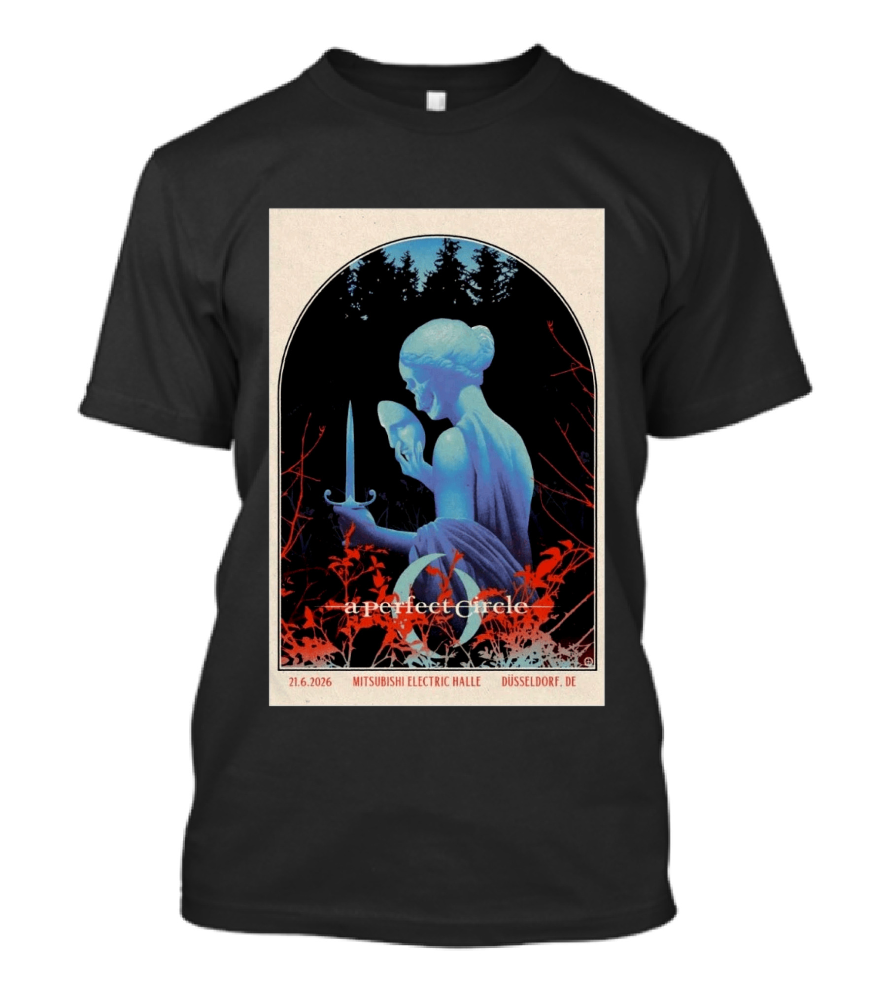 A Perfect Circle Düsseldorf Mitsubishi Electric Halle June 21 2026 Tour T-Shirt
