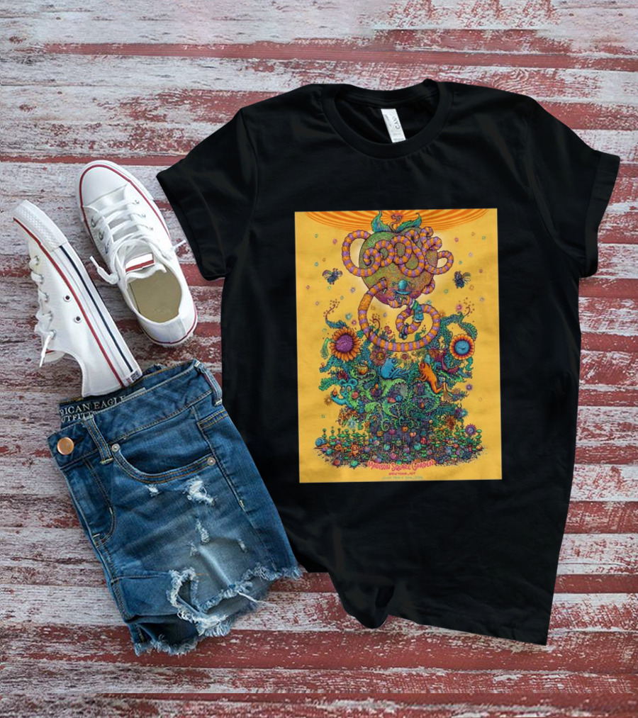 Goose Madison Square Garden New York June 19 And 20 2026 Event Psychedelic Floral T-Shirt