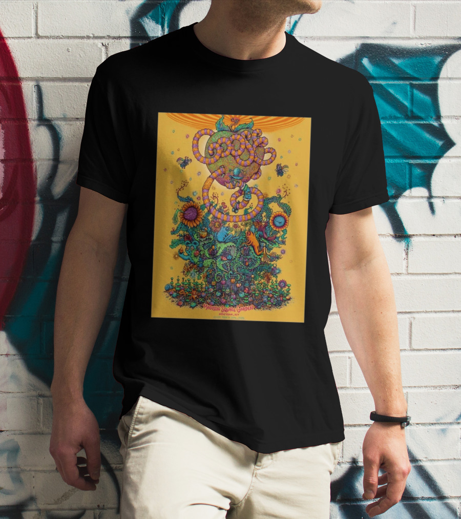 Goose Madison Square Garden New York June 19 And 20 2026 Event Psychedelic Floral T-Shirt