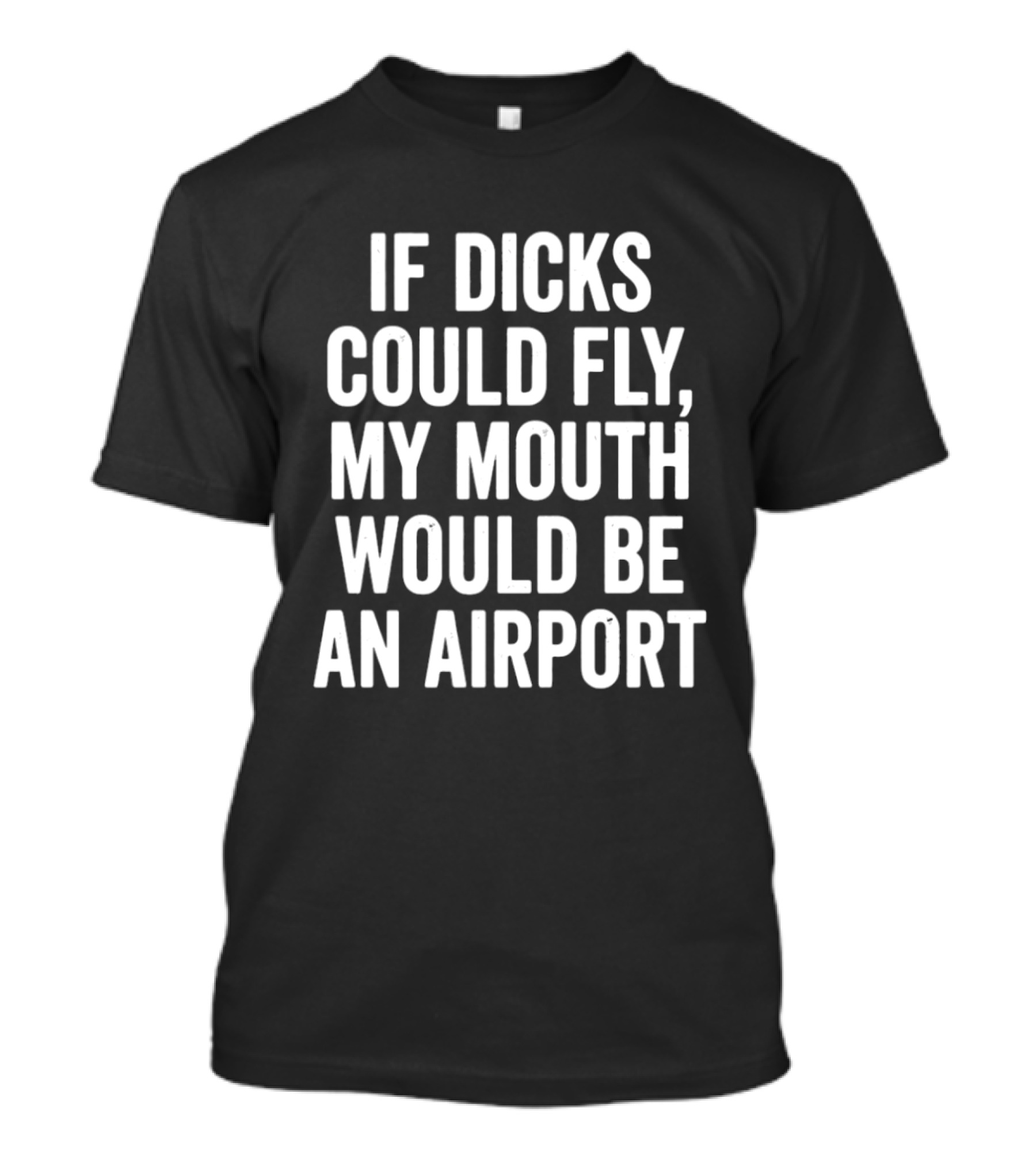 If Dicks Could Fly My Mouth Would Be An Airport Assholes Live Forever T-Shirt