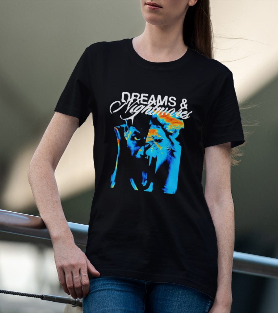 LeBron James Los Angeles Lakers Dreams Nightmares Watercolor Artistry T-Shirt