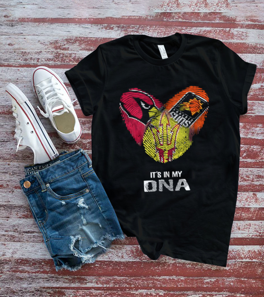 St. Louis Cardinals Phoenix Suns Arizona State Sun Devils It's In My DNA T-Shirt