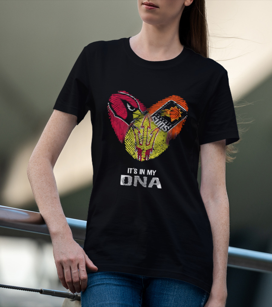 St. Louis Cardinals Phoenix Suns Arizona State Sun Devils It's In My DNA T-Shirt