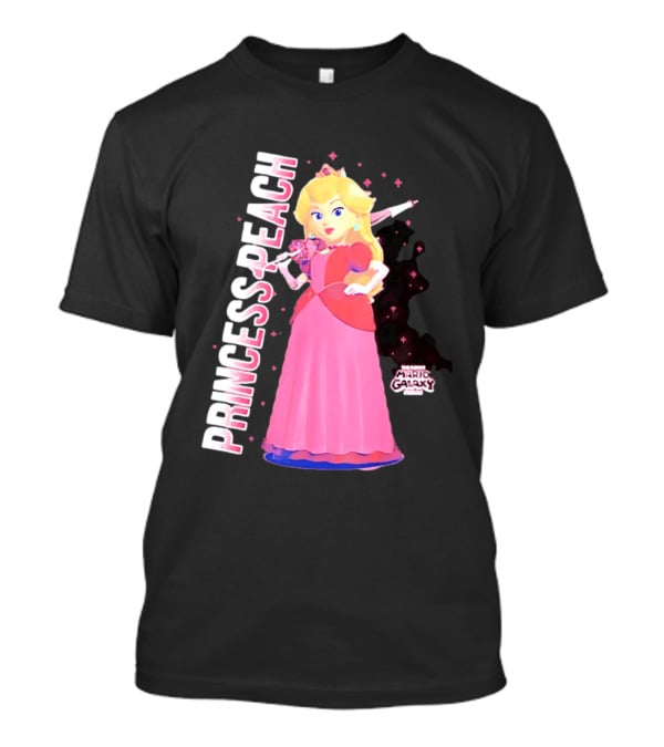 Super Mario Galaxy Movie Princess Peach Colorful Adventure T-Shirt