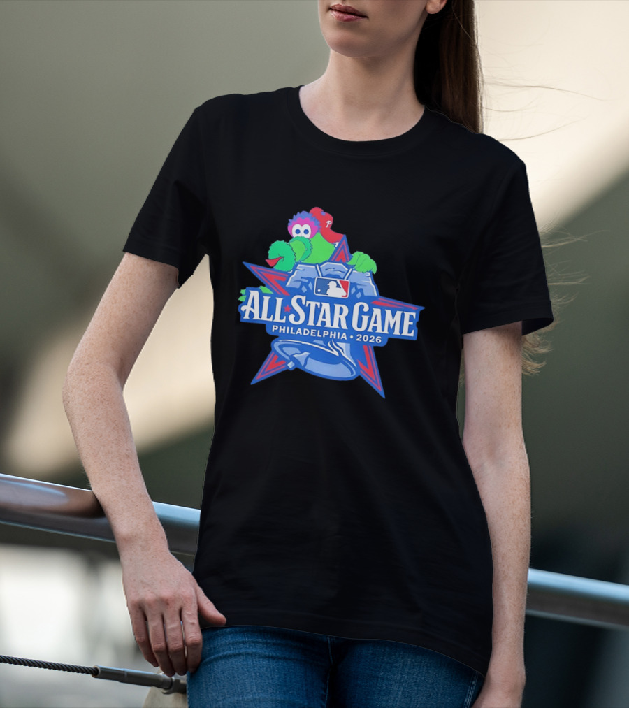 Phillie Phanatic All Star Game Philadelphia 2026 MLB T-Shirt