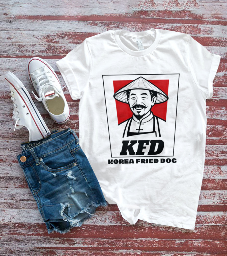 KFD Korea Fried Dog Asian T-Shirt