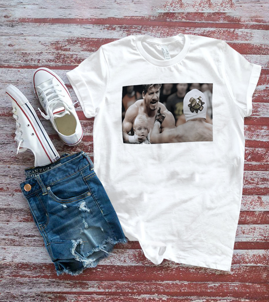 Eddie Guerrero Rey Mysterio WWE Battle With Child In Ring T-Shirt