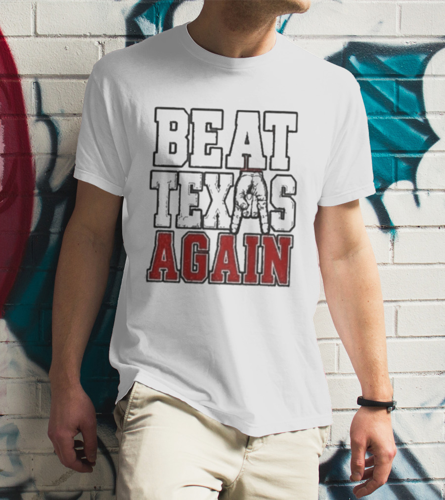 Oklahoma Sooners Beat Texas Again College Football Rivalry T-Shirt