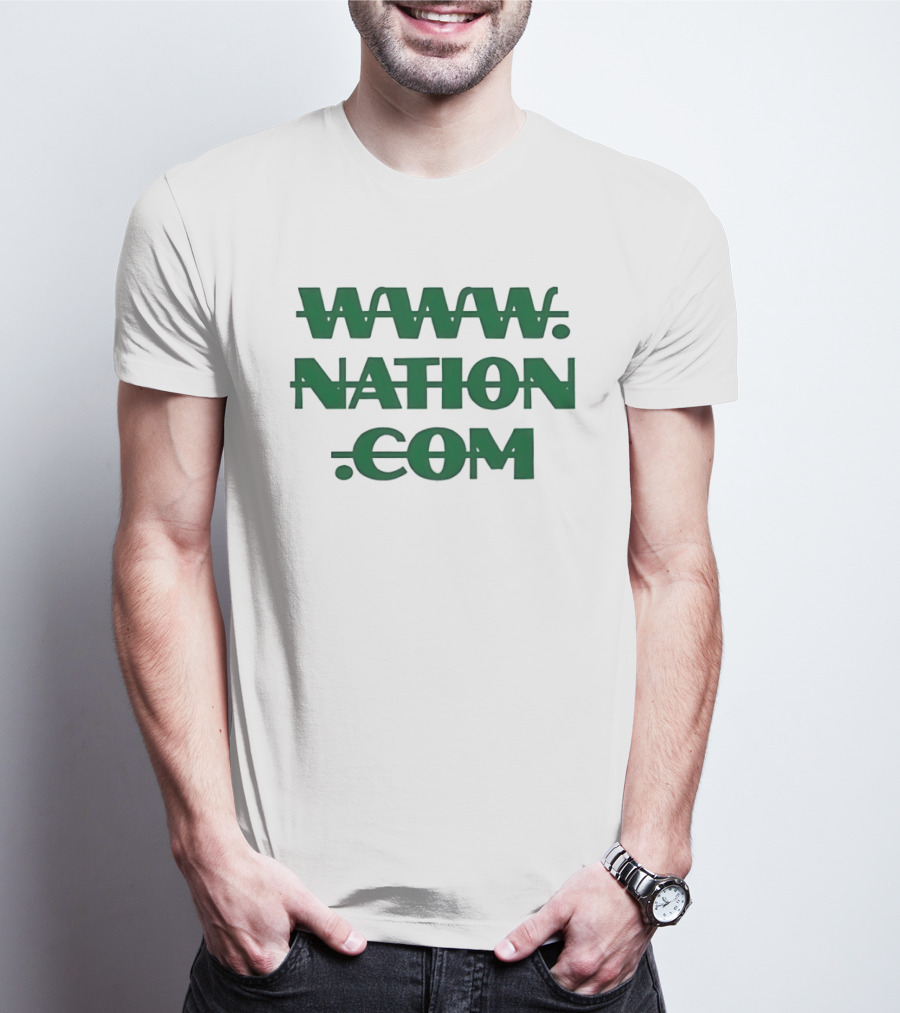WWW Nation Com Internet Iconic Web T-Shirt
